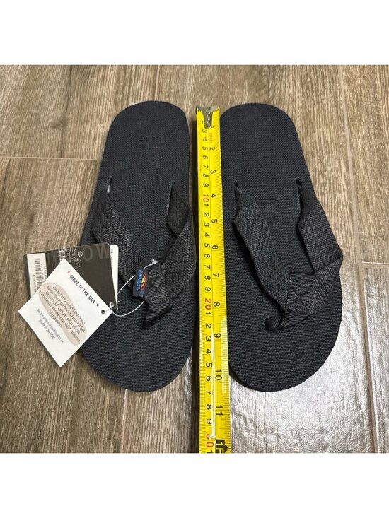 NWT Rainbow Sandals Double Layer Hemp Strap Men\'s 8.5/9.5 main image 7